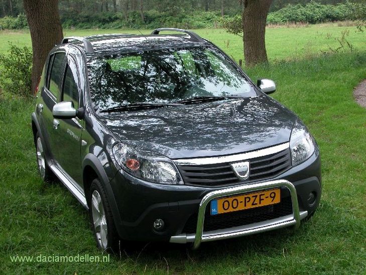 De sandero van...