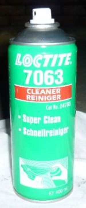 remtrommel reinigen met loctite