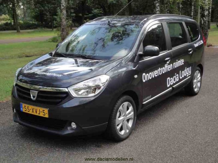 Afsluiting rijtest Lodgy door Daciamodellen.nl