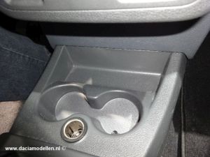 Bekerhouders middenconsole Dacia Lodgy