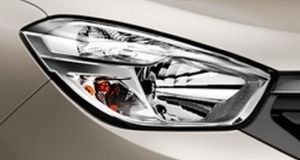 Close up koplamp