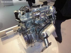 de 1,2 liter turbo motor voor de dacia lodgy