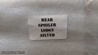 Achterspoiler voor de Lodgy