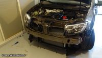Racegaas op de Dacia Sandero