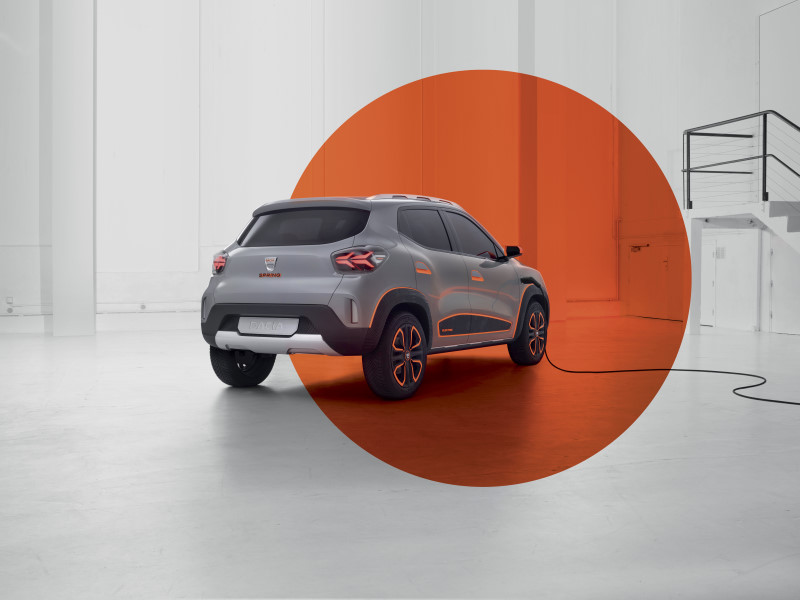 Uiterlijk Dacia Spring 2021