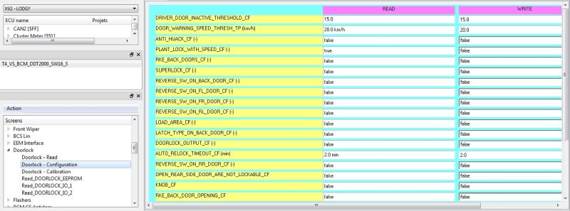 Software in de nieuwe Dacia's