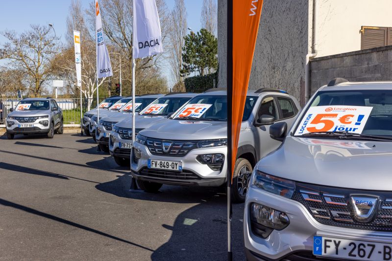 Een nieuwe Dacia voor 5 euro per dag