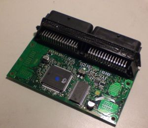 Printplaat met chips