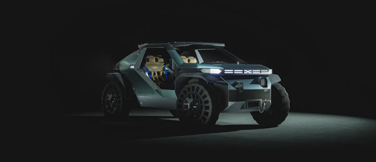 Dacia heeft nieuwe Concept car naar buiten gereden